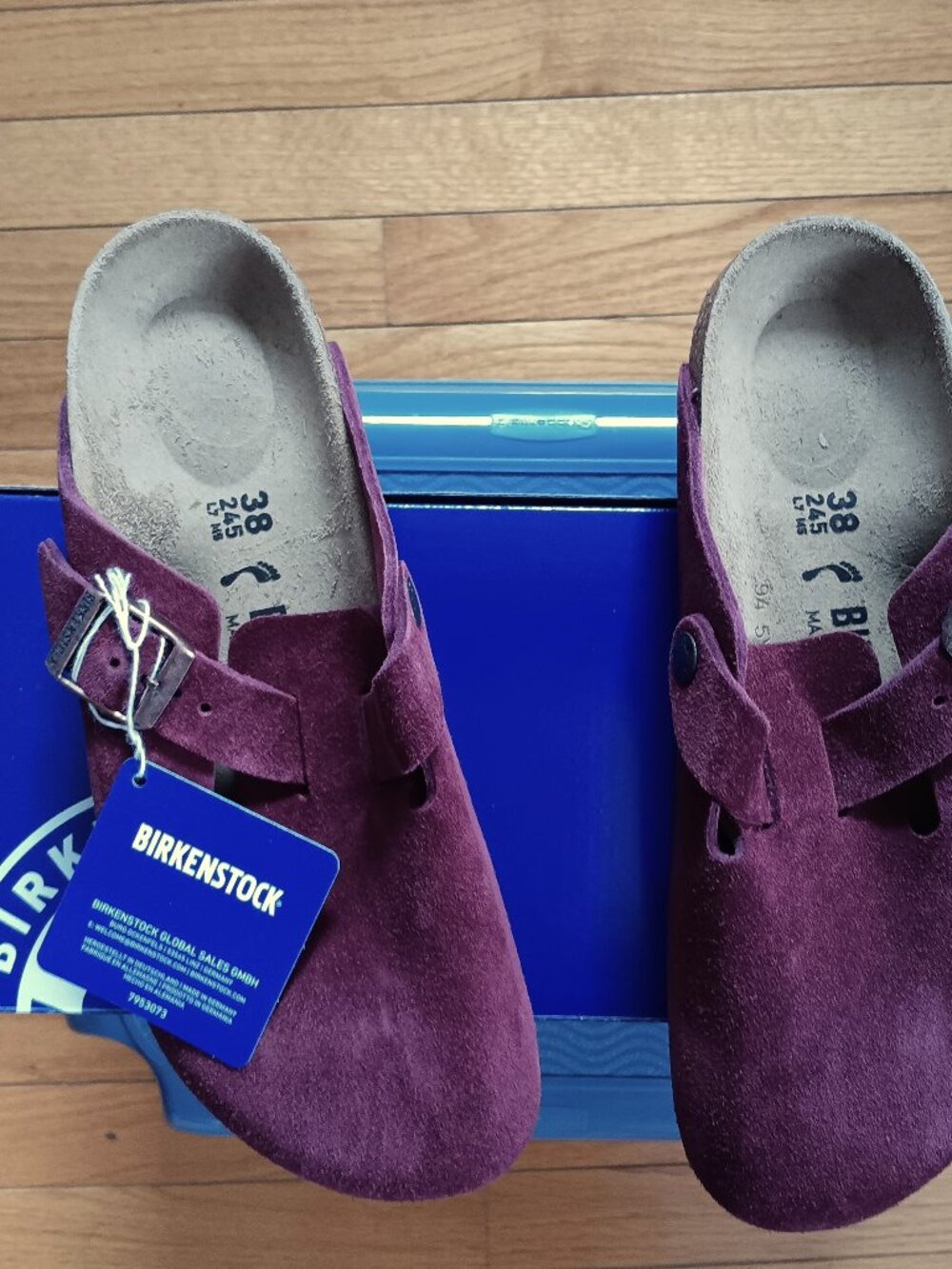 New Birkenstock Bostons, size 38 (7-7 1/2)